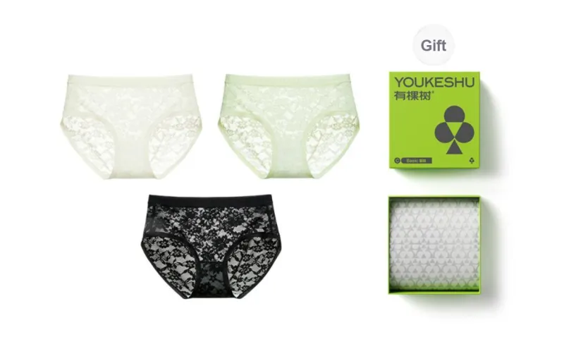 YOUKESHU Underpants Women's 3 Pack-6