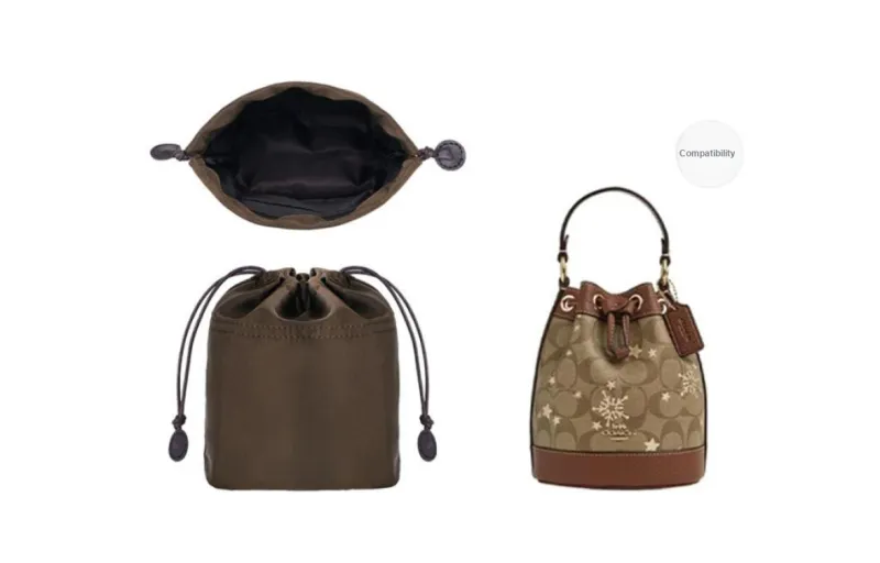 Kim Yeon sha Nylon COACH Women's Bag With Single Purchase Unisex Ecru-6