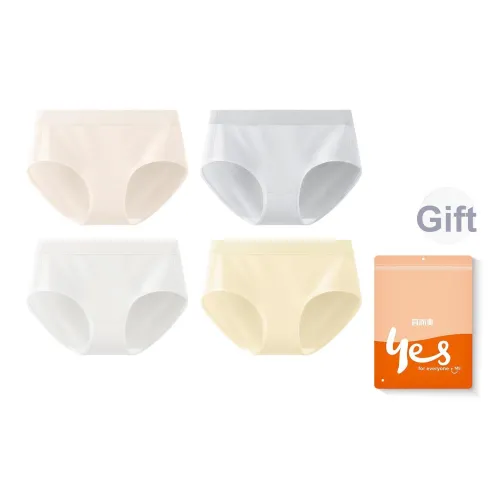 Удобные и освежающие трусики-бикини женские упаковка из 4 штук