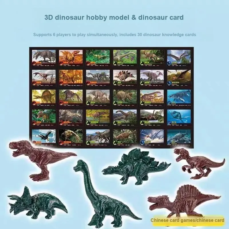 Pacherie Dinosaur Toy World Game Flight Chess Battle Board Games-1