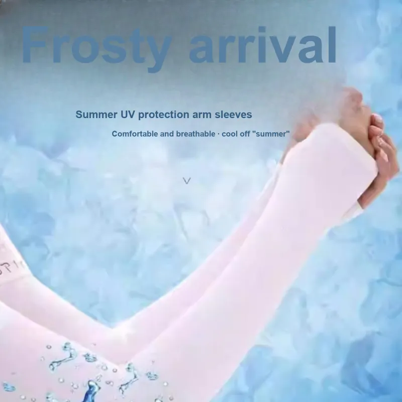 Anxious Polyamide Sun Protection Sleeves Unisex-1