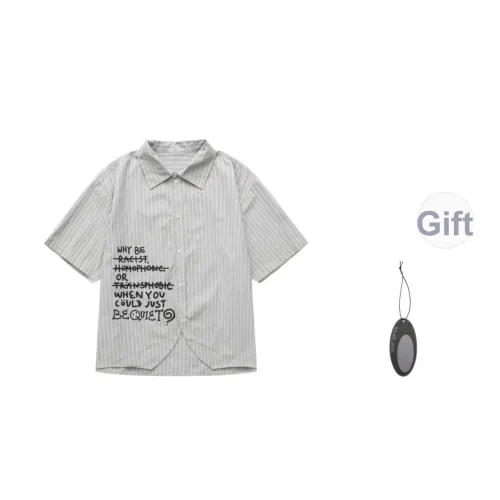 VULCAN STORE Светло-синяя унисекс рубашка