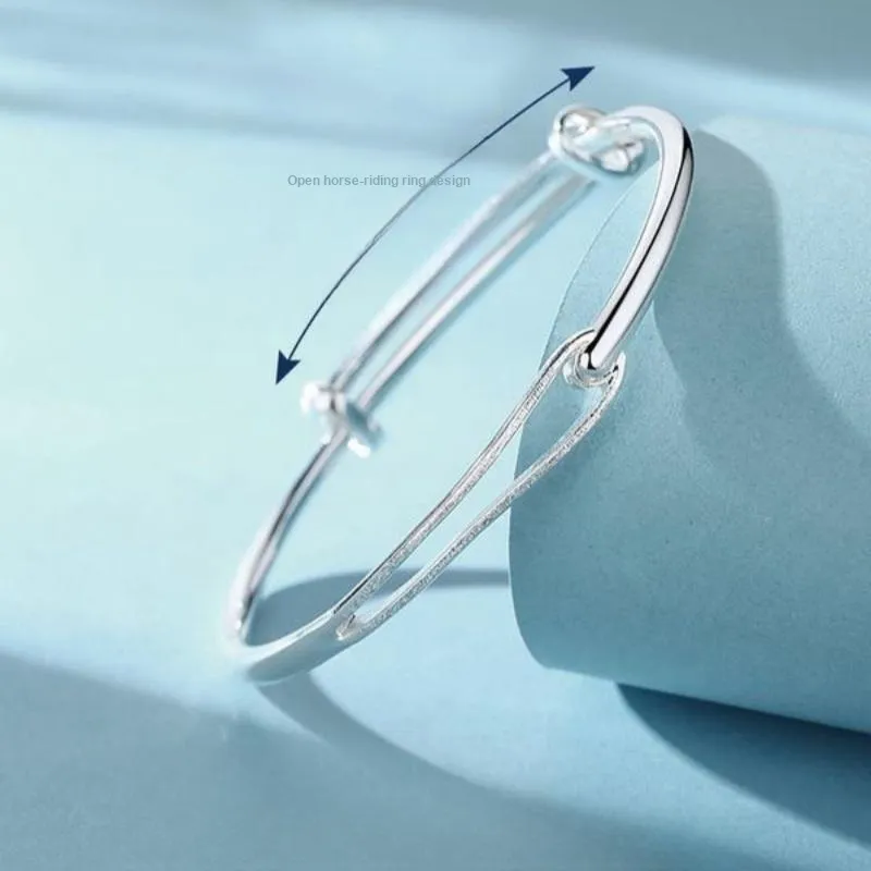 BKBU 999 Fine Silver Bangles Unisex-4
