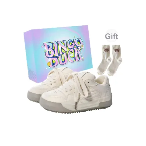 BINGO DUCK Скейтборд Кроссовки с противоскользящим низким верхом для женщин