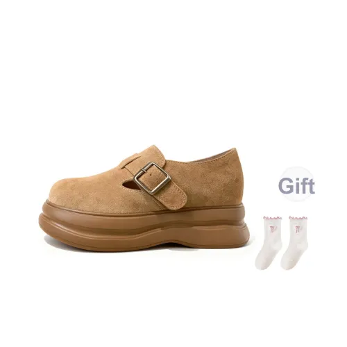 Happy Fish Износостойкий Дышащий Легкий Увеличивающий Высоту Покрытие Низкий Топ Повседневная Обувь Женская