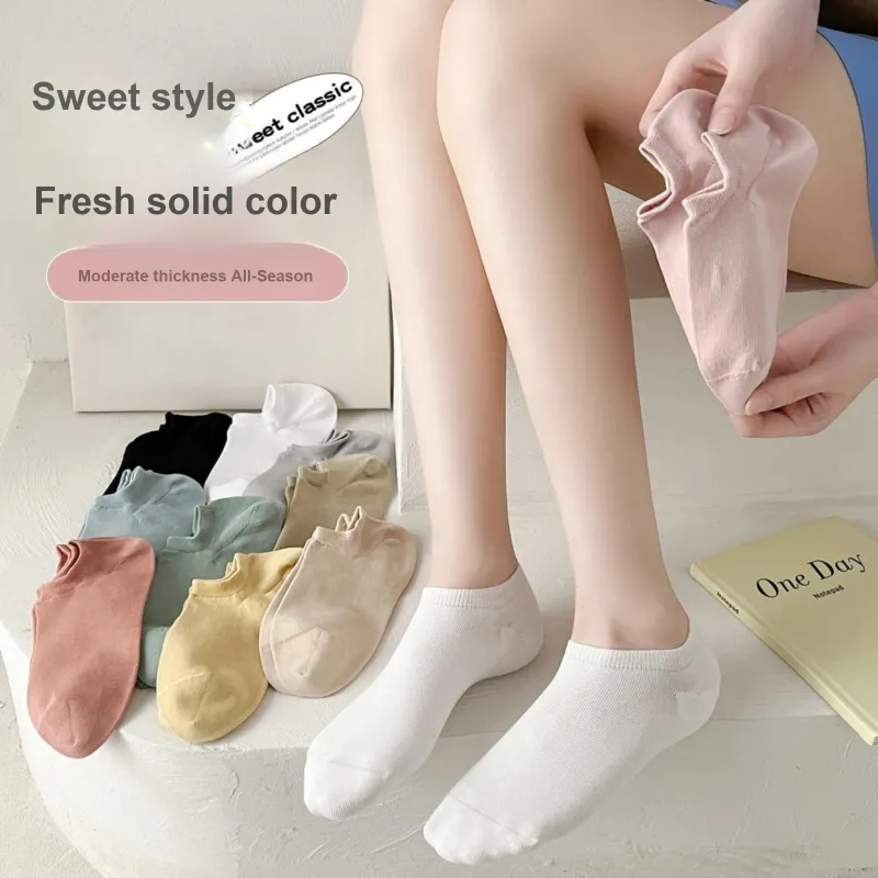 XXLLG No Show Socks Women's 5 Pack-2