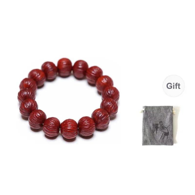 WUDE Monkey Head Walnut Bracelets Unisex-7