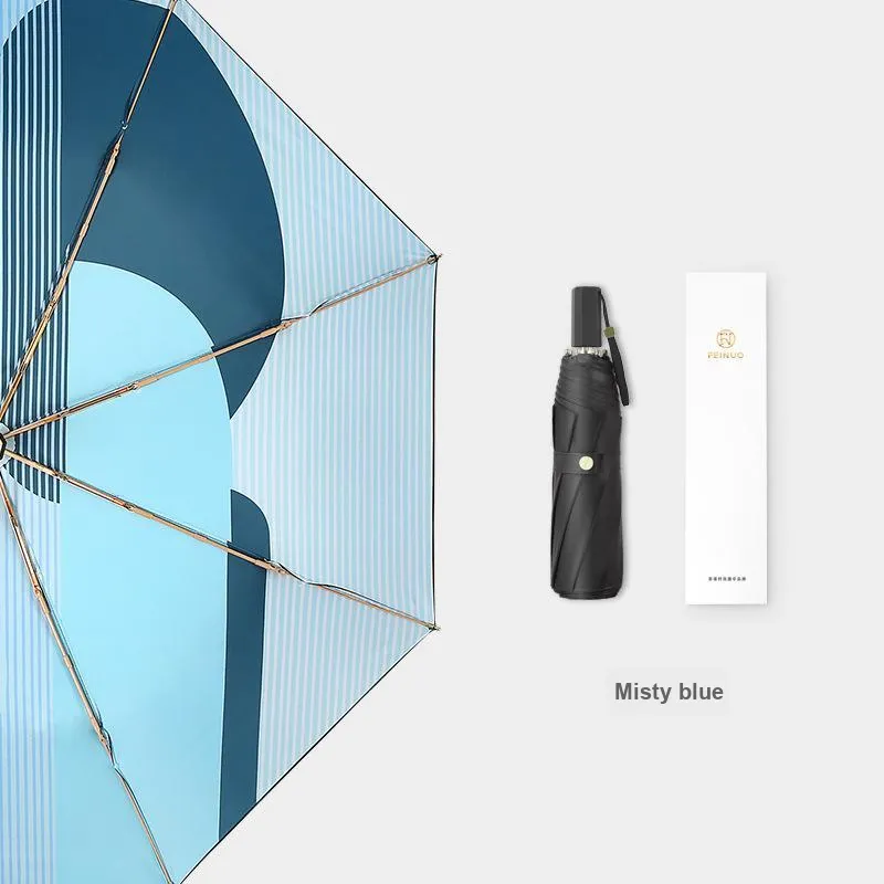 FEINUO Phi Nuo Alto Breeze Umbrella Collection Geometric Design Sunny And Rainy Dual Use Sun Protection Umbrella-6
