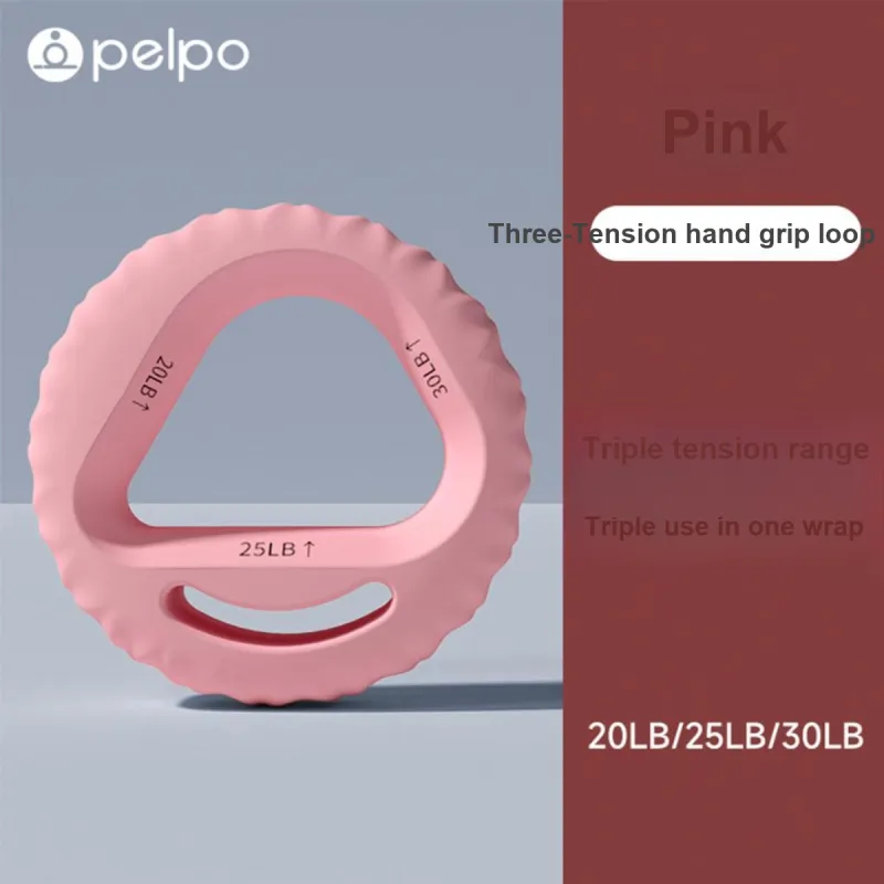 Pelplo O Silhouette Grip Solid Silicone Material Home Indoor Office All Unisex Wrist Fitness Training Loop-1