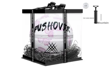 PUSHOVER PU Basketball White Size 7 Training Unisex