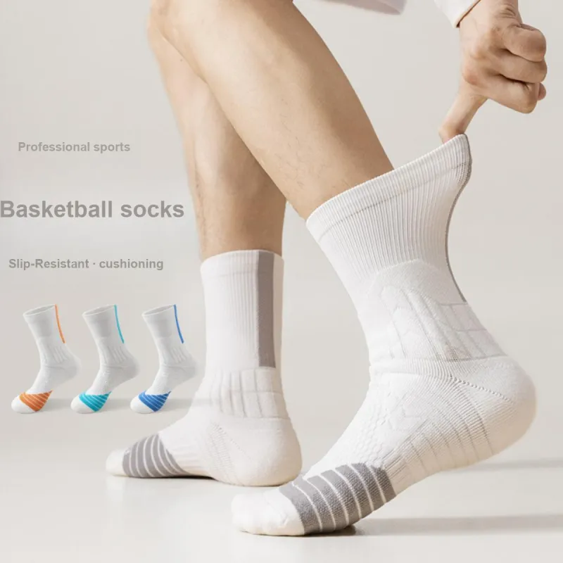 B&C.Room Basketball Socks Men's 4 Pack-1