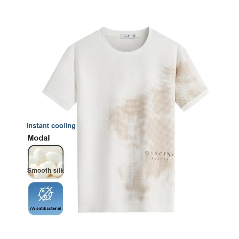 Dance With Wolves T Shirt Men's Raw White-2