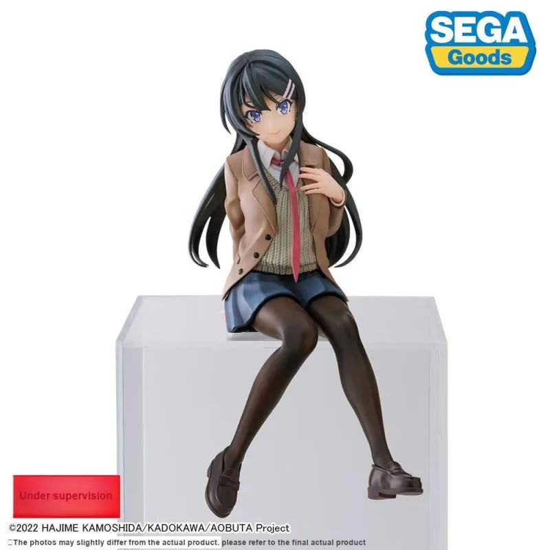 SEGA Mai Sakurajima Rascal Does Not Dream Of Bunny Girl Senpai Noodle Stopper Figure Bonus Gifts 14cm-5