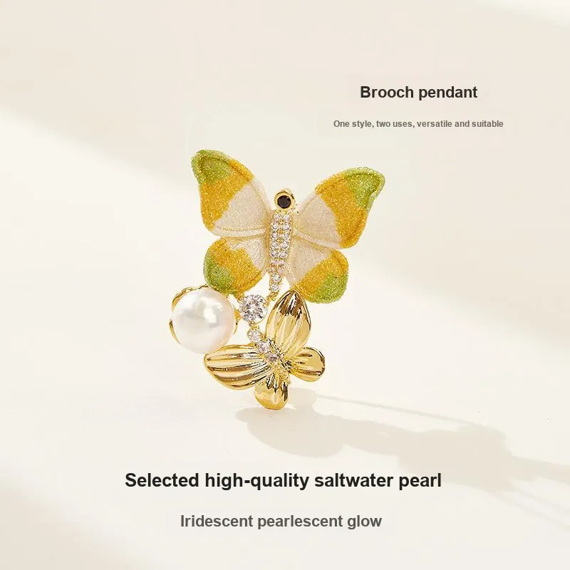 Mofei Pearl Brooches Women's-1