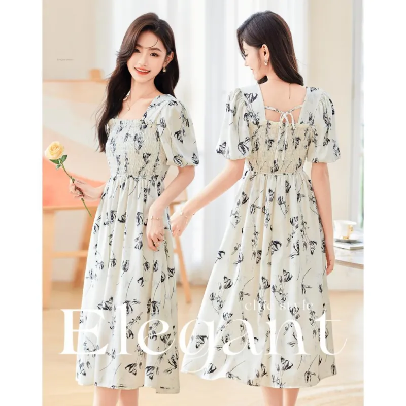Like The Age Of Water Short Sleeved Dress Women's-1