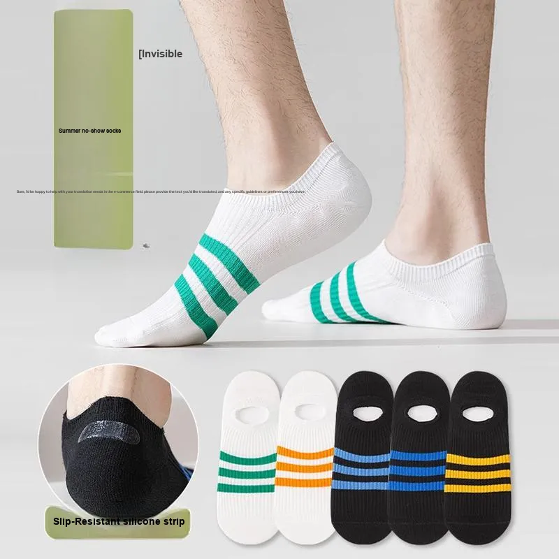 JIAZINI Men No-Show Socks-14