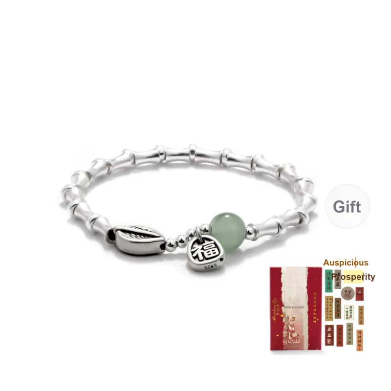 MEOBURLIY S925 Silver Bracelets Unisex-0