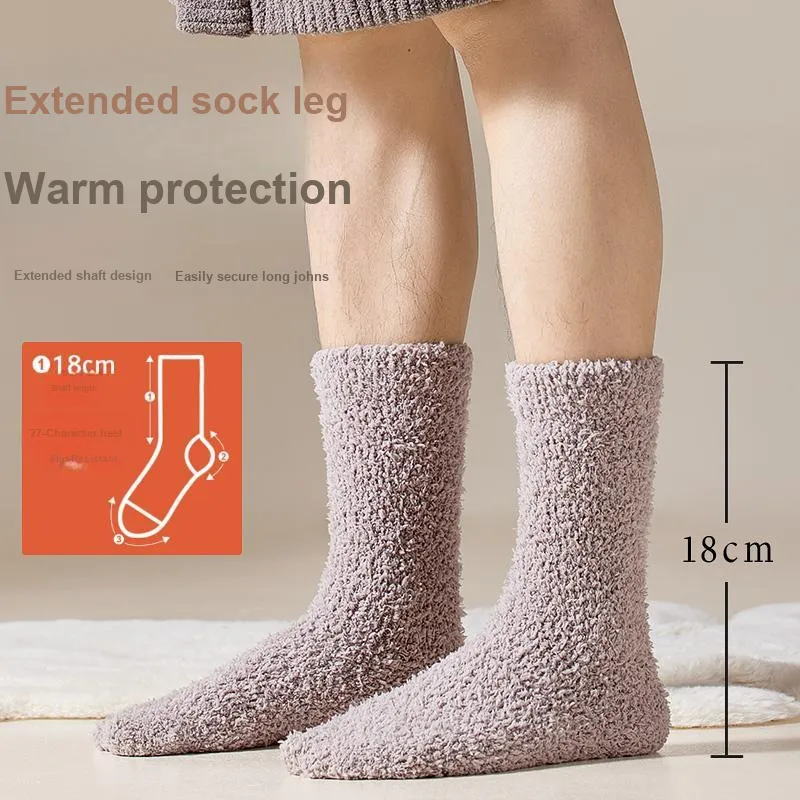 MIIOW Mid Calf Socks Men's 5 Pack-6