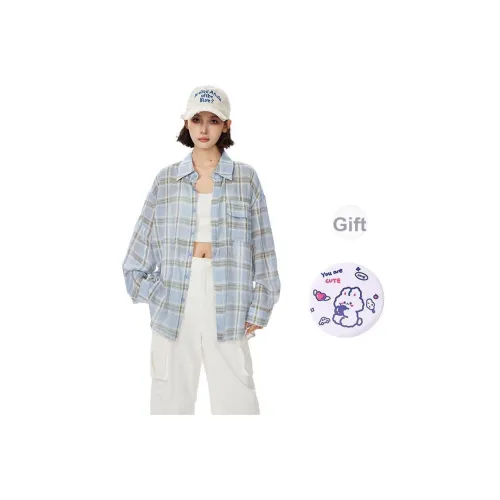 EVPGB Синяя рубашка + Giveaway Женские рубашки