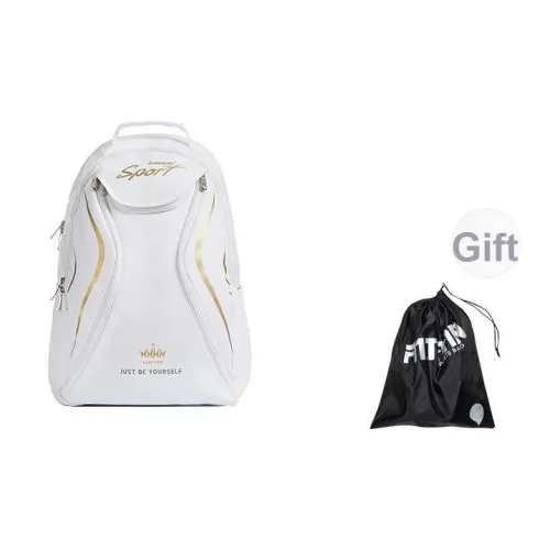 Kawasaki Jacquard Backpack Standard Unisex White Gold Кавасаки Жаккард Рюкзак Стандартный Унисекс Белый Золото