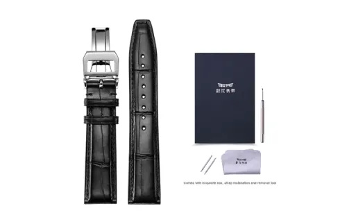 JEAYOU Watch Bands Global Compatibility 115mm*75mm Genuine Leather Material Unisex