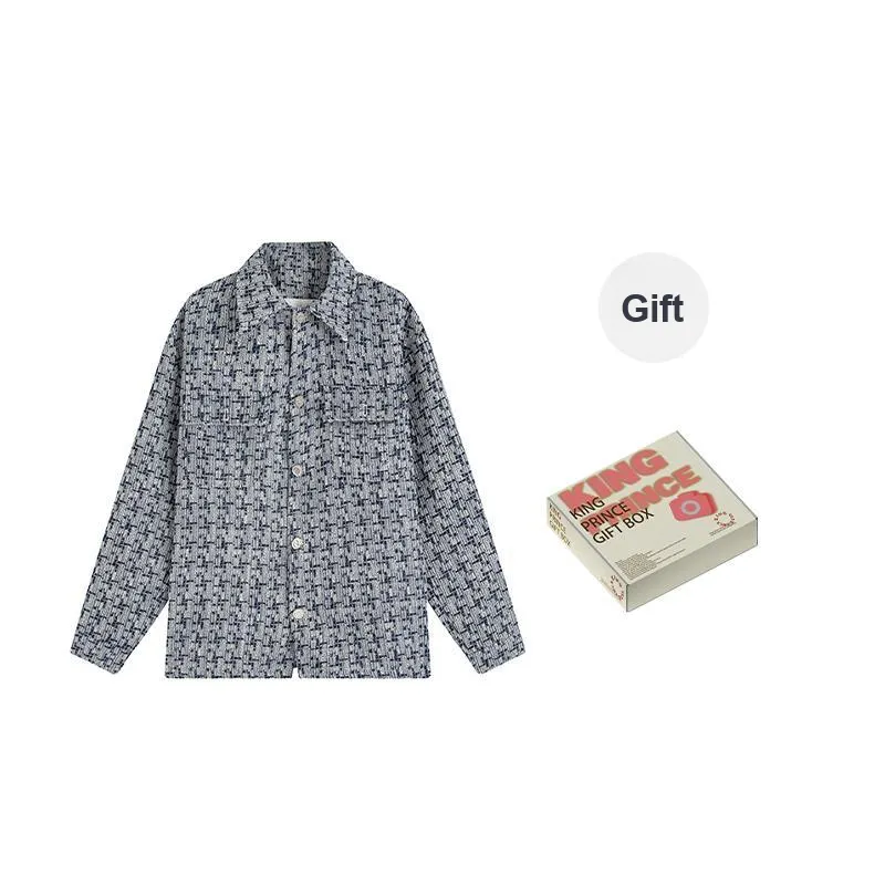 KING PRINCE Jacket Women's Gift Box Set Included Blue-3