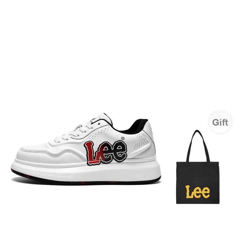 Lee Anti Slip Wear Resistant Low Top Skateboard Shoes Men's-0