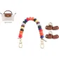 [Cognac]Multicolor Beads Decorative Chain (Set)