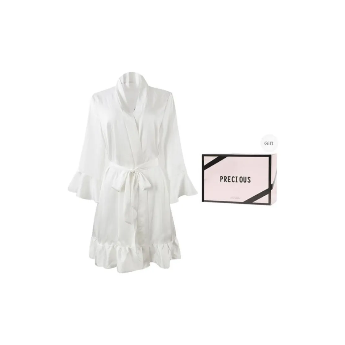 OEING Nightgown Women's Gift Box Set White