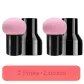 Mushroom Head Powder Puff Pink: 2 Pcs