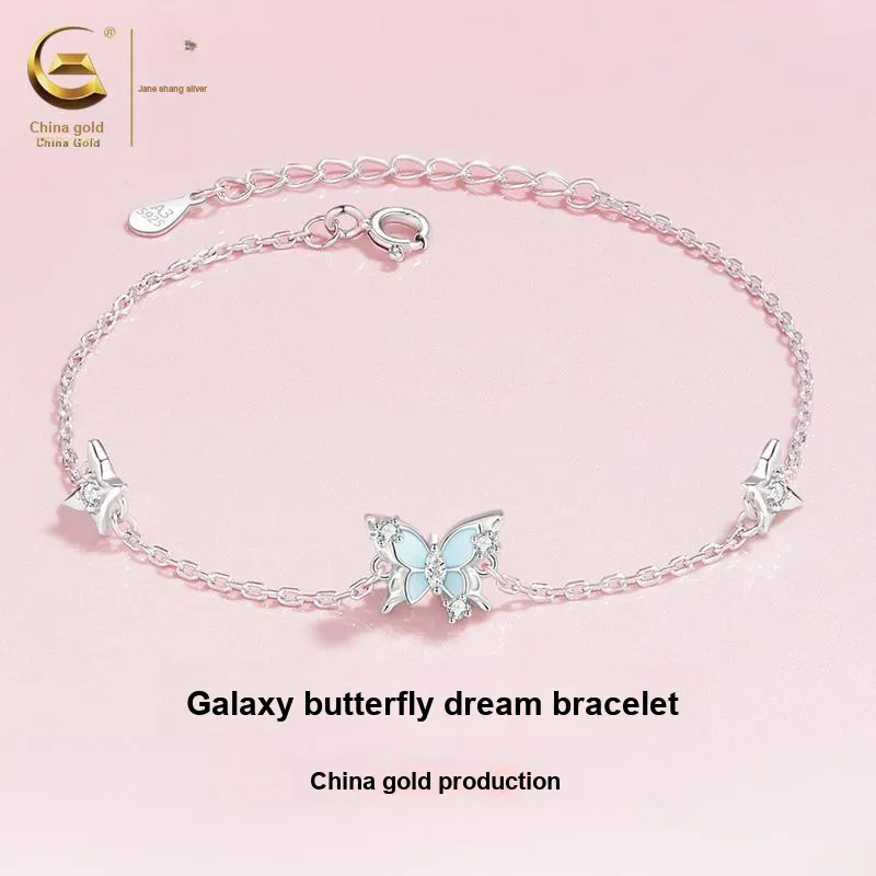 ZSY Silver 925/Sterling Silver Bracelets Women's Box Girlfriend-6