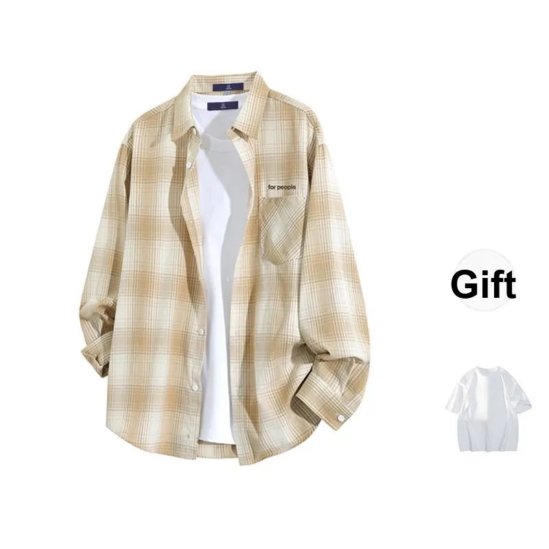 FAX FOR FMACM Shirt Unisex Gray Blue Plaid-11