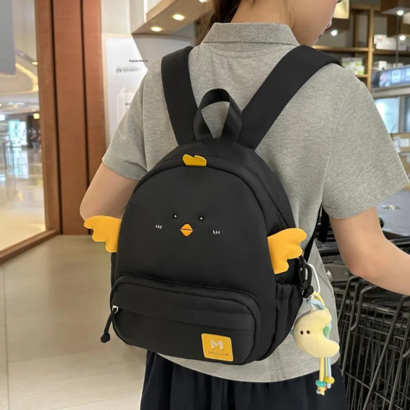 HCXK Nylon Backpack Unisex Yellow/Black/White-15