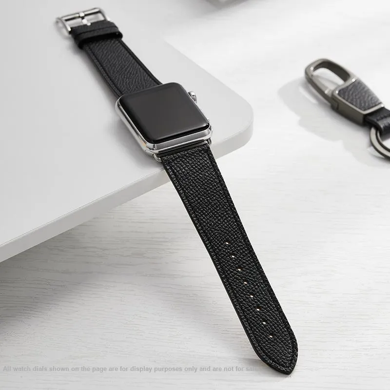 IStrap Apple Compatibility Watch Band Genuine Leather Material-17
