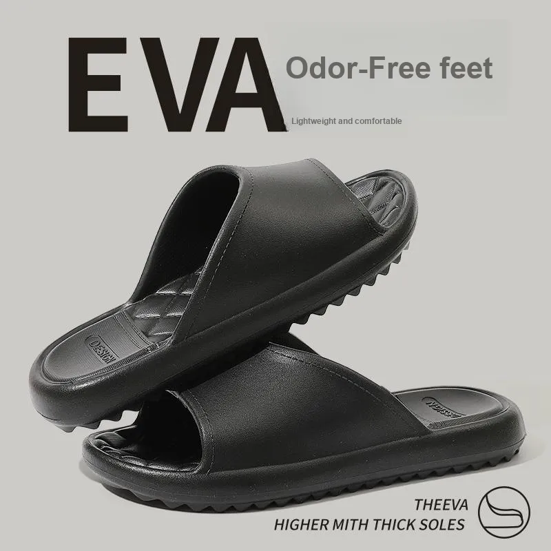 Foot Recreation Diamond Pattern Slip Resistant Comfortable Quiet EVA Minimalist Style All Season Home Slippers-11