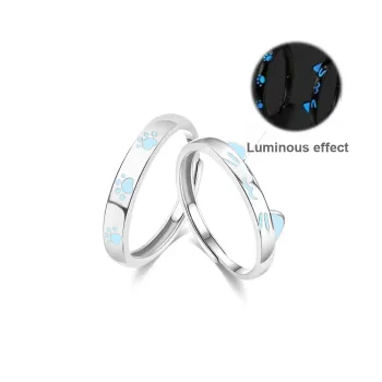 7℃ 999 Fine Silver Rings Unisex