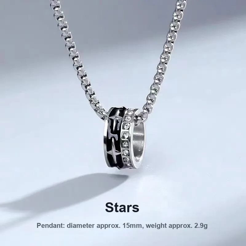 Vegetarian Alloy Necklaces Men's-8