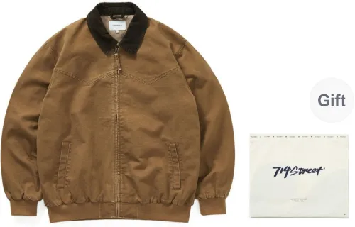714champion usa tee shirt marron homme