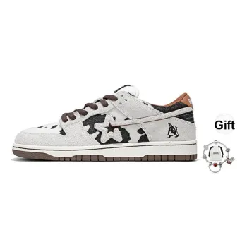 RIPSTAR SKBD Low Maxes Pasture Slip Resistant Cushioning Low Top Skateboard Shoes Unisex Mountain Ranch