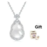 S925 Starlight Blessing Wealth Necklace[White]