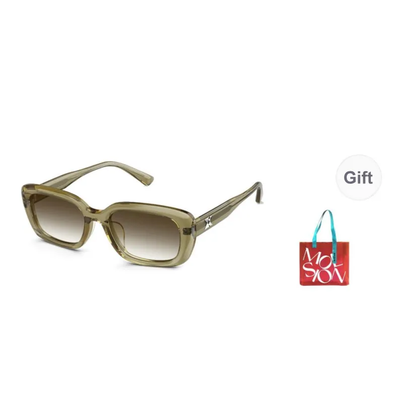 MOLSION Plate Frame Square Sunglasses Unisex-25