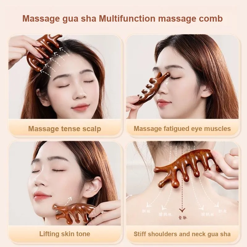 SHITIAN Fish Comb Nourishing, Natural Comb-2