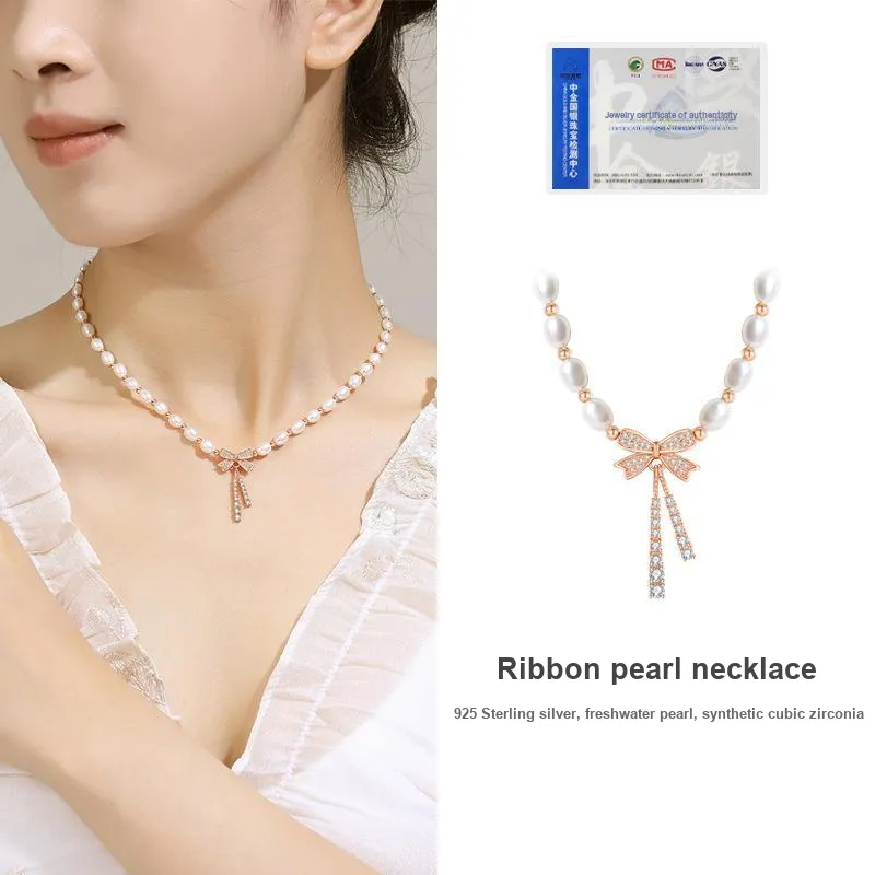 DIHUAJI Pearl Necklaces Women's-4