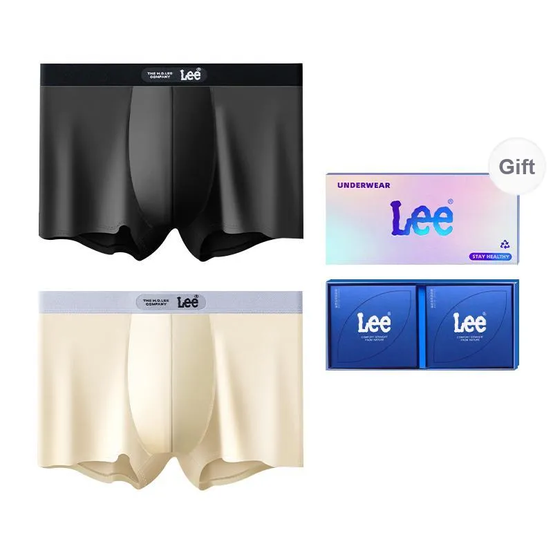 Lee Classic 101 Underpants Men's Gift Box Of 2 Strips-0