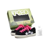 Black (Rose Red+White Shoelace)[Premium Upgraded-More Comfortable and Durable-Store Manager's Recommendation]