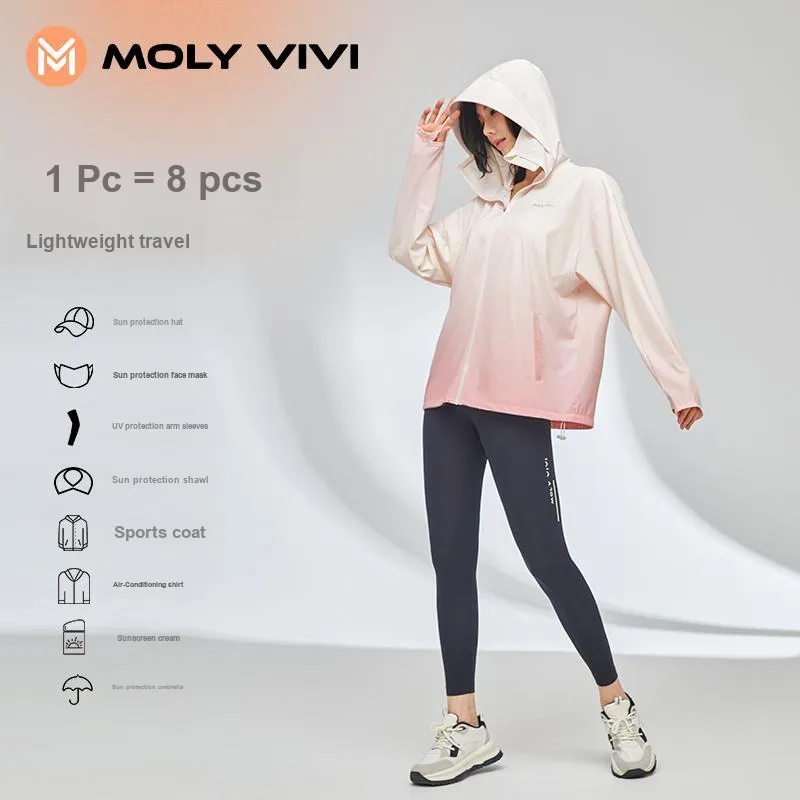 MOLY VIVI Breathable Insect Resistant Sun Protection Clothing Women's-104