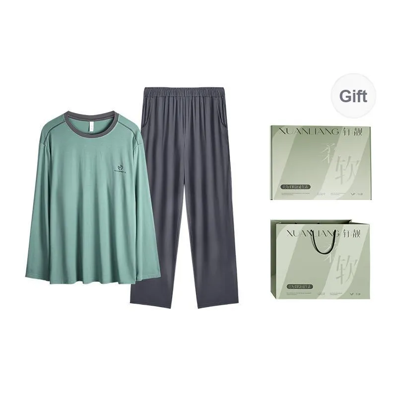 Xuan Liang Pajama Set Men's Gift Box Set-4