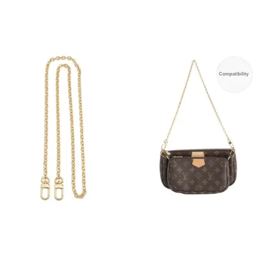 Luxury Care Artisan Workshop Copper Upcycled Crossbody Bag Mahjong Bag With Metal Crossbody Chain Strap Women's Gold