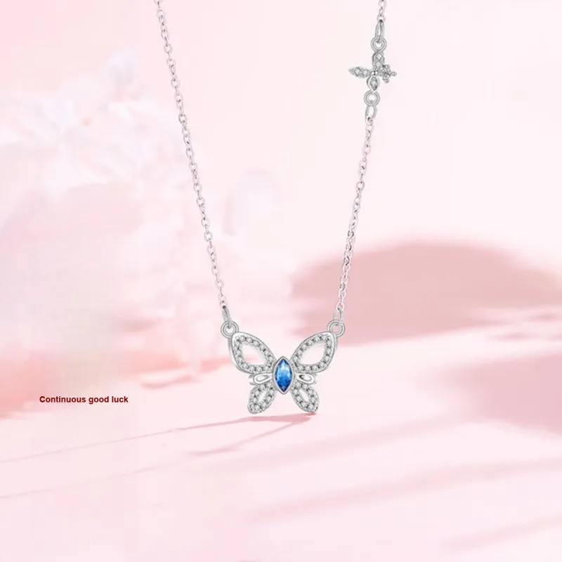 MGS Versatile Niche Design Fashion Elegance Bright Future Necklaces Women's-4