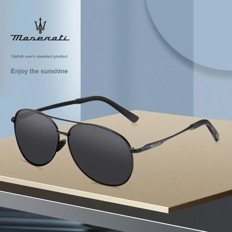 Maserati Oval Sunglasses Unisex-4